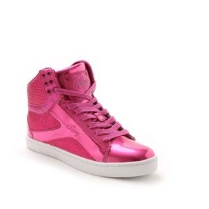 Pop Tart Pink Glitter Pastry Sneaker